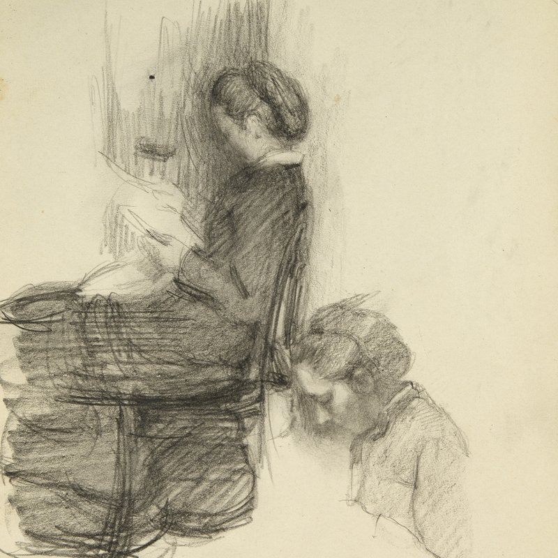 Fernand Khnopff - La lecture